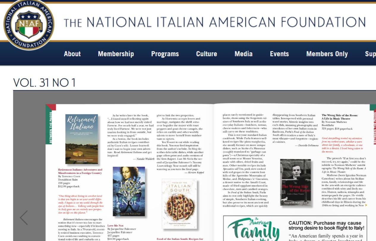 Retirement Italiano by Terrence Coen